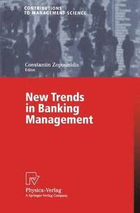 bokomslag New Trends in Banking Management