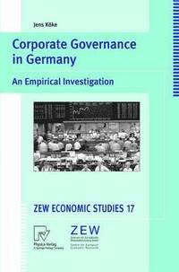 bokomslag Corporate Governance in Germany