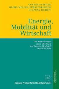 bokomslag Energie, Mobilitt und Wirtschaft