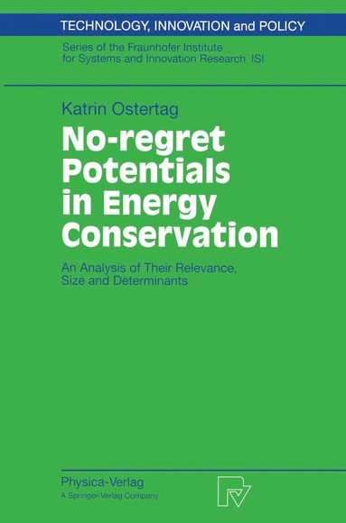 bokomslag No-regret Potentials in Energy Conservation