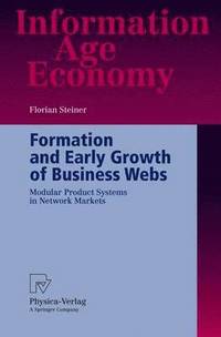bokomslag Formation and Early Growth of Business Webs
