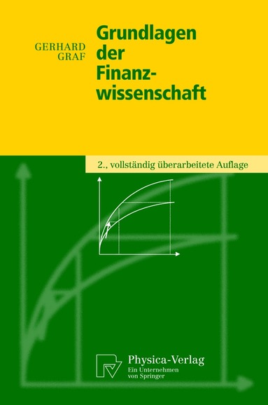 Gerhard Graf - Grundlagen der Finanzwissenschaft, Häftad