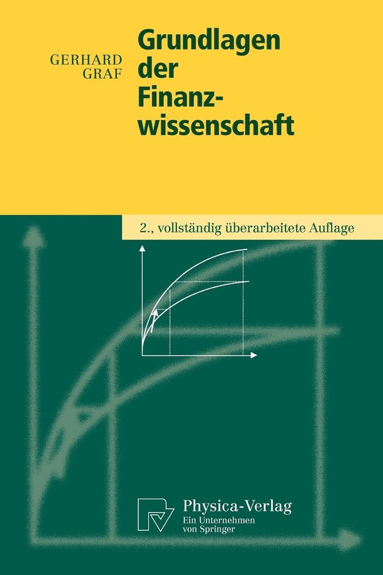 Grundlagen der Finanzwissenschaft 1