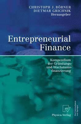 bokomslag Entrepreneurial Finance