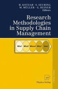 bokomslag Research Methodologies in Supply Chain Management