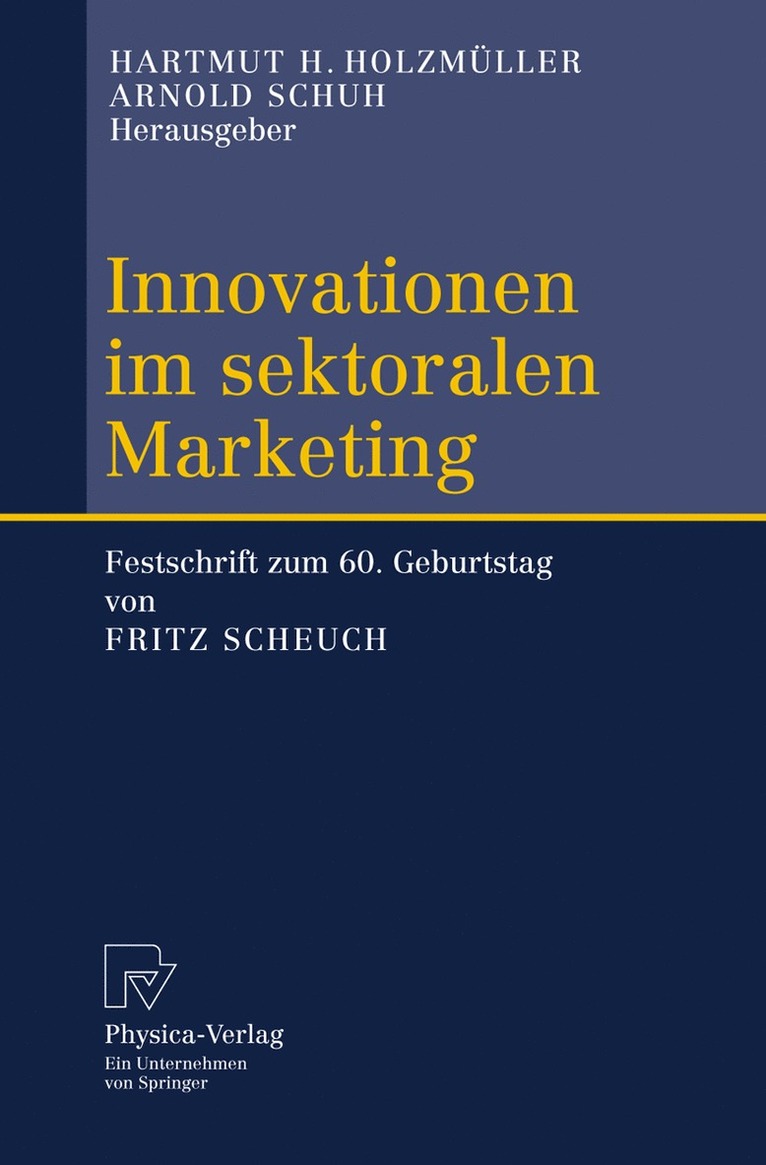 Innovationen im sektoralen Marketing 1