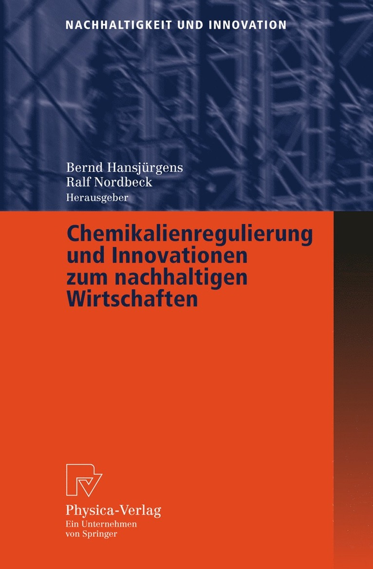 Chemikalienregulierung und Innovationen zum nachhaltigen Wirtschaften 1