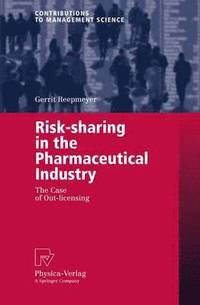 bokomslag Risk-sharing in the Pharmaceutical Industry