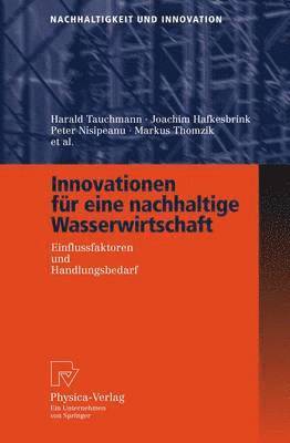 bokomslag Innovationen für eine nachhaltige Wasserwirtschaft