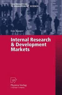 bokomslag Internal Research & Development Markets
