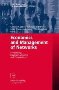 bokomslag Economics and Management of Networks