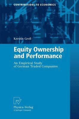 bokomslag Equity Ownership and Performance