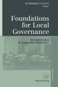 bokomslag Foundations for Local Governance