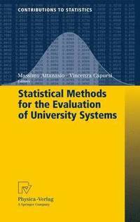 bokomslag Statistical Methods for the Evaluation of University Systems