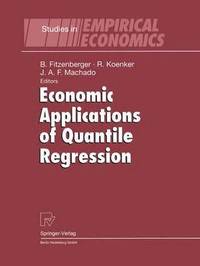 bokomslag Economic Applications of Quantile Regression