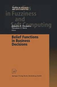 bokomslag Belief Functions in Business Decisions