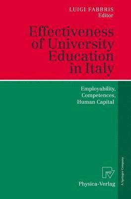 Effectiveness of University Education in Italy 1