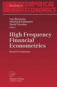 bokomslag High Frequency Financial Econometrics