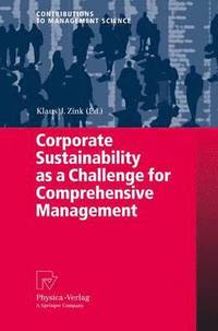 bokomslag Corporate Sustainability as a Challenge for Comprehensive Management