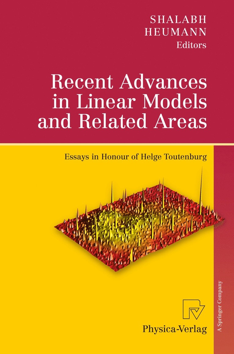 Shalabh, Christian Heumann - Recent Advances in Linear Models and Related Areas, Häftad