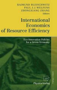 bokomslag International Economics of Resource Efficiency