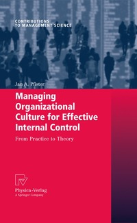 bokomslag Managing Organizational Culture for Effective Internal Control