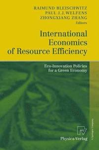 bokomslag International Economics of Resource Efficiency