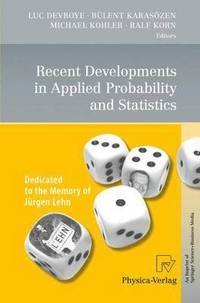 bokomslag Recent Developments in Applied Probability and Statistics