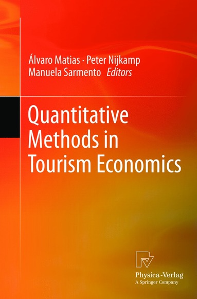 bokomslag Quantitative Methods in Tourism Economics