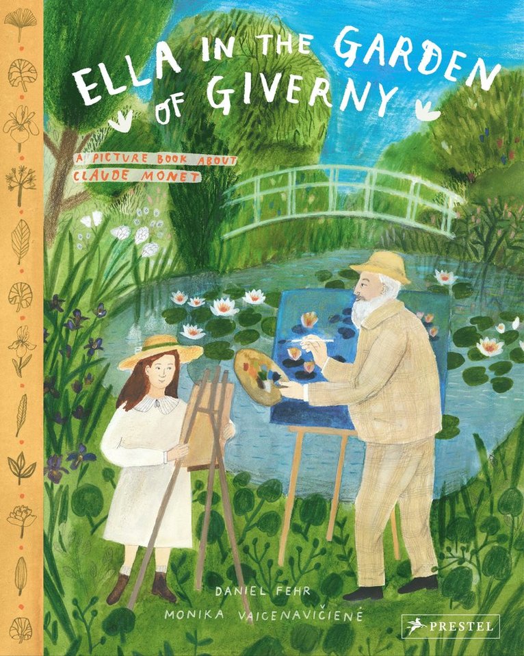 Ella in the Garden of Giverny
