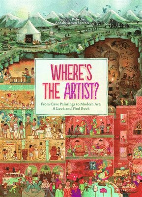 bokomslag Where's the Artist?: From Cave Paintings to Modern Art: A Look and Find Book