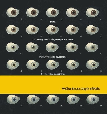John T. Hill, Heinz Liesbrock - Walker Evans: Depth of Field, Inbunden
