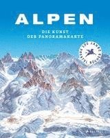 Tom Dauer - Alpen. Die Kunst der Panoramakarte, Häftad