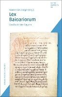 bokomslag Lex Baioariorum