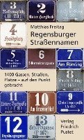 bokomslag Regensburger Straßennamen