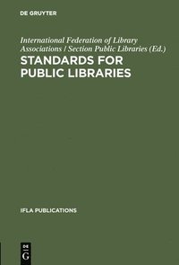 bokomslag Standards For Public Libraries