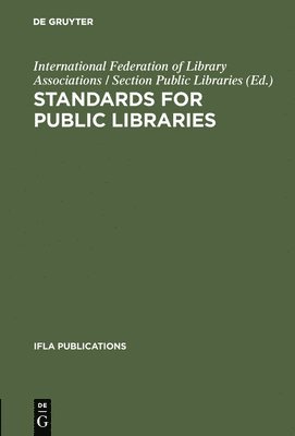 Standards For Public Libraries 1