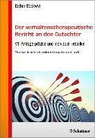 Der verhaltenstherapeutische Bericht an den Gutachter 1