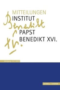 bokomslag Mitteilungen Institut Papst Benedikt XVI.: Bd. 16