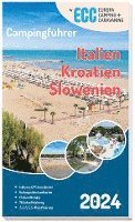bokomslag ECC Campingführer Italien / Kroatien / Slowenien 2024
