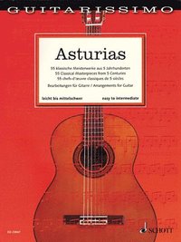 bokomslag Asturias - 55 Classical Masterpieces from 5 Centuries Guitar