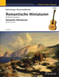 bokomslag Romantische Miniaturen. Gitarre.
