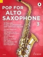 bokomslag Pop For Alto Saxophone 3
