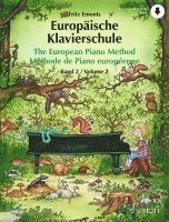 bokomslag The European Piano Method - Volume 2 Book with Online Material