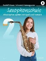 bokomslag Saxophonschule 2. Alt-Saxophon. Lehrbuch.