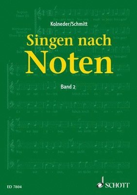 Singen Nach Noten Band 2 1