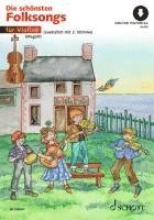 The Most Beautiful Folk Songs for 1-2 Violins Book/Audio Online 1