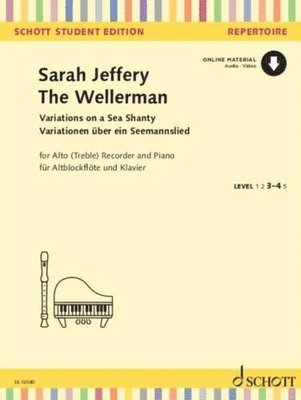 bokomslag Jeffery: The Wellerman for Treble Recorder and Piano Book/Online Audio