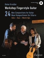 bokomslag Workshop Fingerstyle Guitar 24 New Compositions for Guitar Solo - Duo - Warm Ups Incl. Tab & Performance Videos