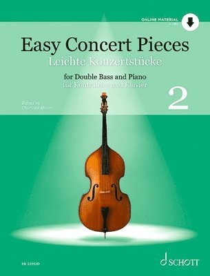 Morhs: Easy Concert Pieces, Volume 2 for Double Bass and Piano: 24 Easy Pieces from 5 Centuries Using Half to 3rd Position 1
